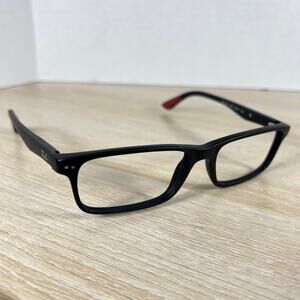 Ray-Ban RB5277 2077 Eyeglasses Black Rectangular Full Rim Frames Only 54-17-140